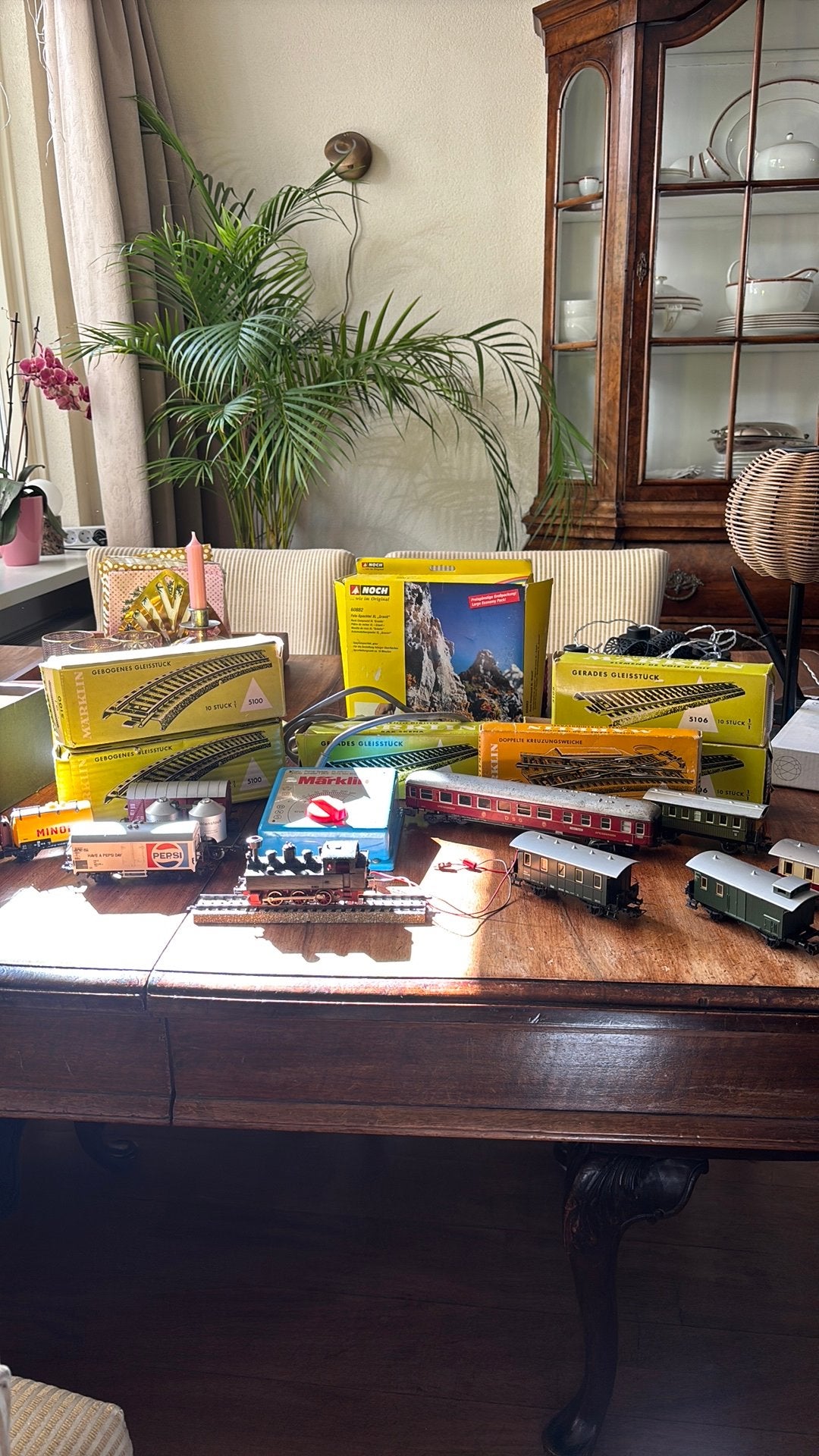 Märklin H0 Set moet snel weg!!, Hobby en Vrije tijd, Modeltreinen | H0, Ophalen, Wisselstroom, Overige typen, Zo goed als nieuw