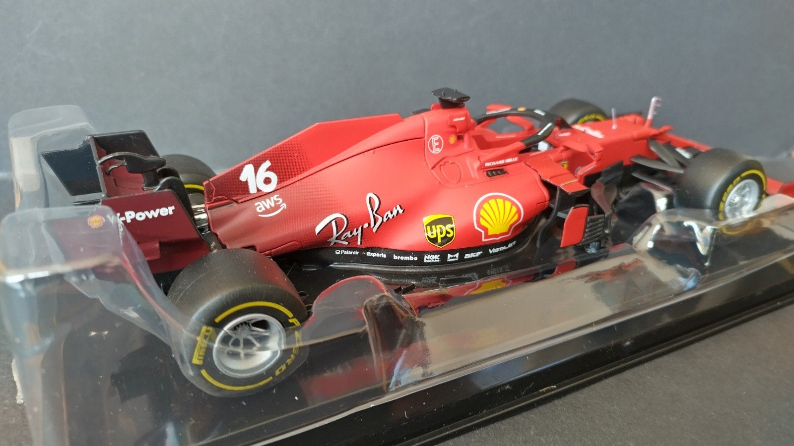 Ferrari SF21 Charles Leclerc 1:24 Altaya f1 Pol, Auto, ., Nieuw, Ophalen of Verzenden