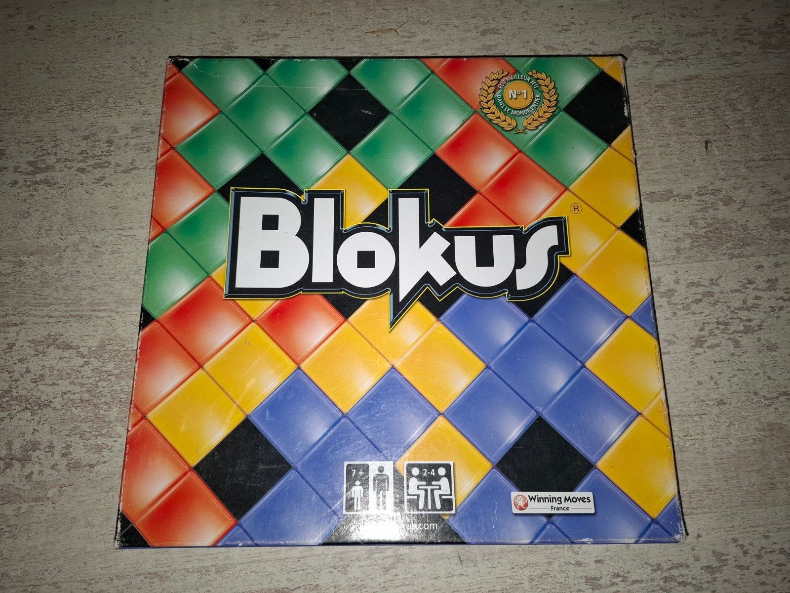 prachtig spel BLOKUS Blok us, Een of twee spelers, Ophalen of Verzenden, Zo goed als nieuw