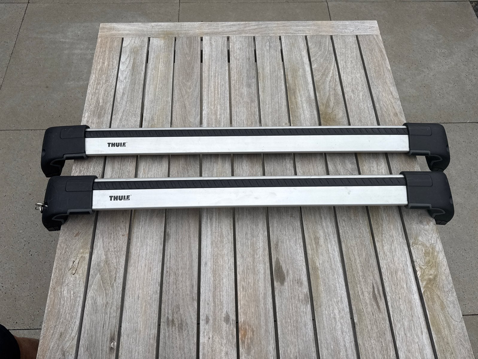Thule Wingbar Edge dakdragers Mercedes C-Klasse (W205), Auto diversen, Dakdragers, Ophalen, Gebruikt