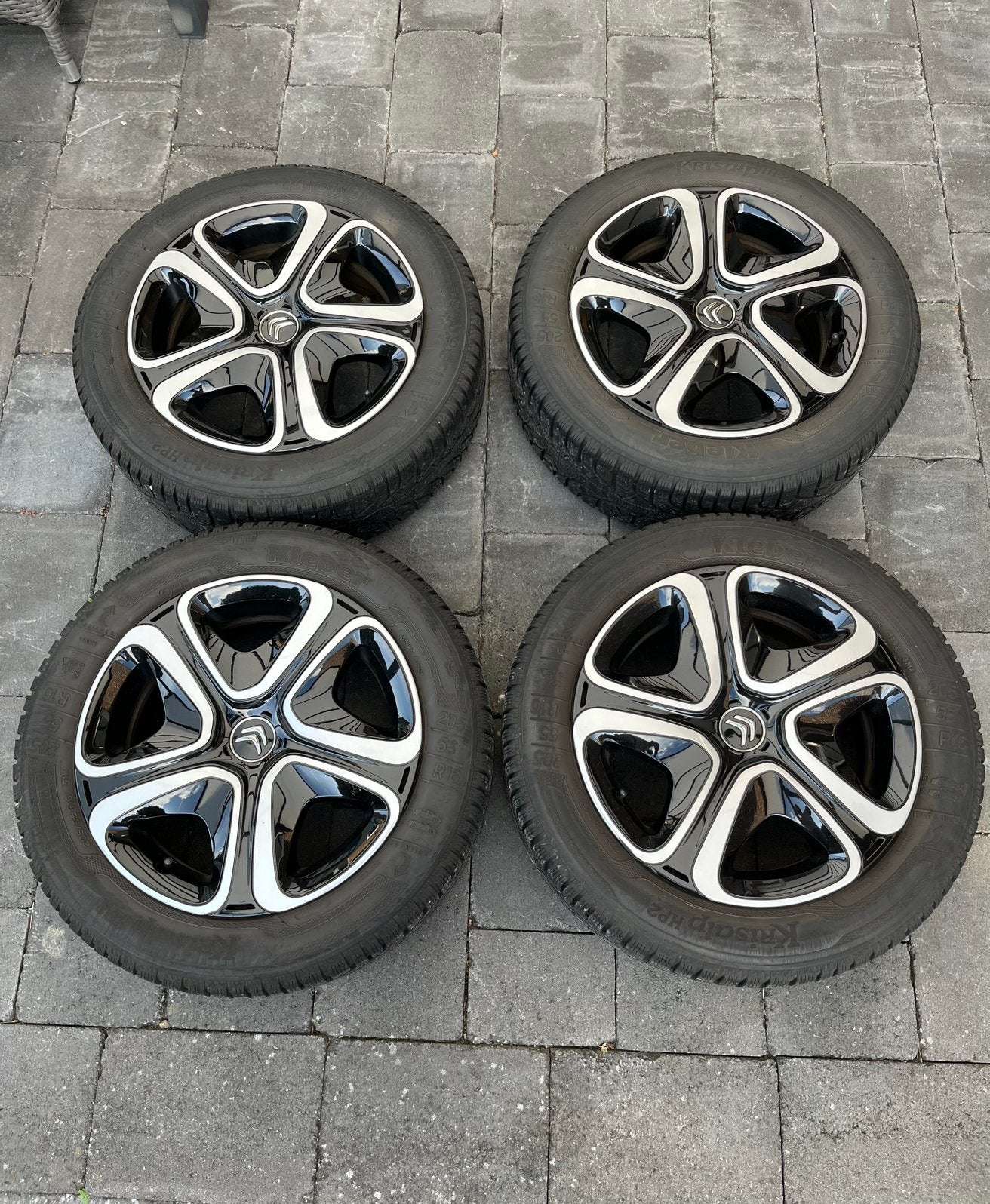 Winterset Citroën C3 Aircross origineel, Ophalen, 16 inch, Banden en Velgen, 205 mm