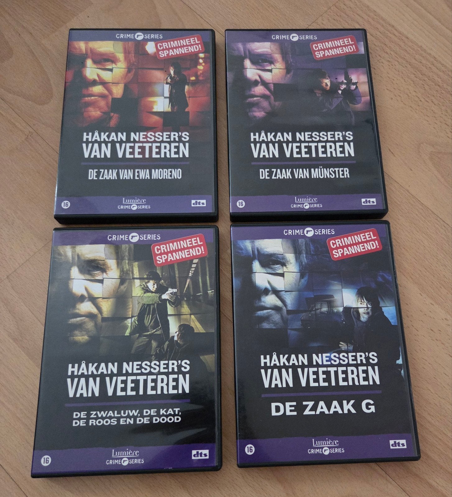4x Van Veeteren, Cd's en Dvd's, Dvd's | Tv en Series, Zo goed als nieuw, Ophalen of Verzenden