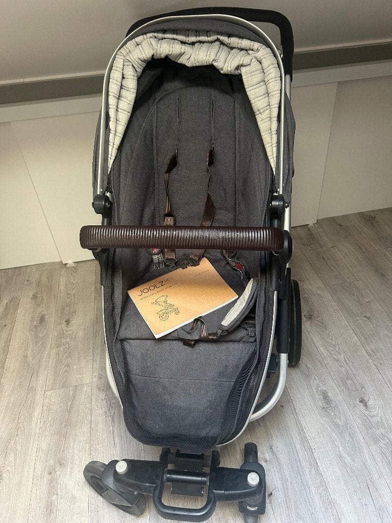 Joolz kinderwagen limited edition + cybex autostoel, Kinderen en Baby's, Kinderwagens en Combinaties, Gebruikt, Verstelbare duwstang
