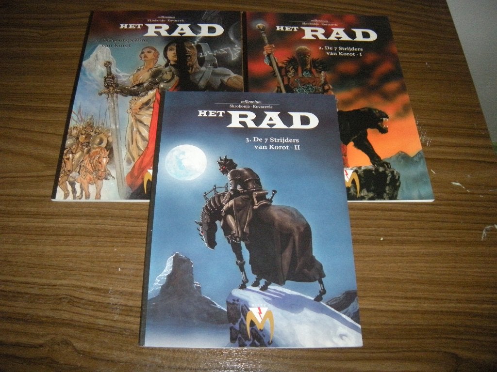 Het Rad 3 delen SC, Boeken, Complete serie of reeks, Ophalen of Verzenden, Zo goed als nieuw