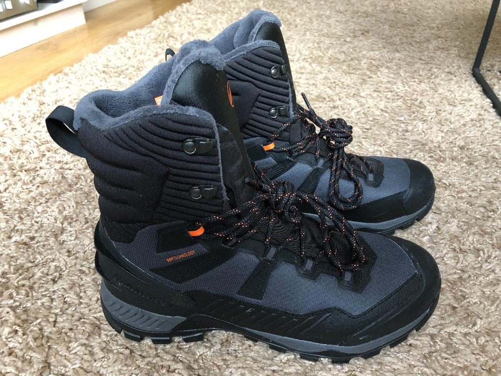Schoenen Winter Heren, Zwart, Ophalen of Verzenden, Zo goed als nieuw, Wandelschoenen of Bergschoenen