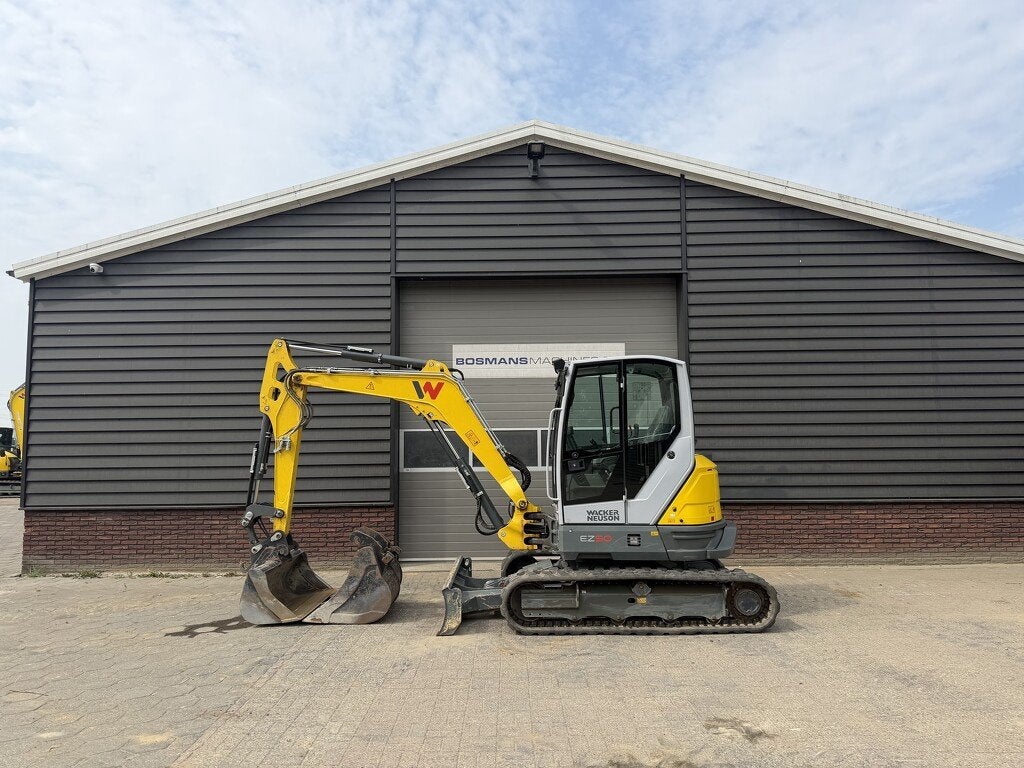 Wacker Neuson EZ50 rupsgraafmachine €835 LEASE - AIRCO slo, Graafmachine