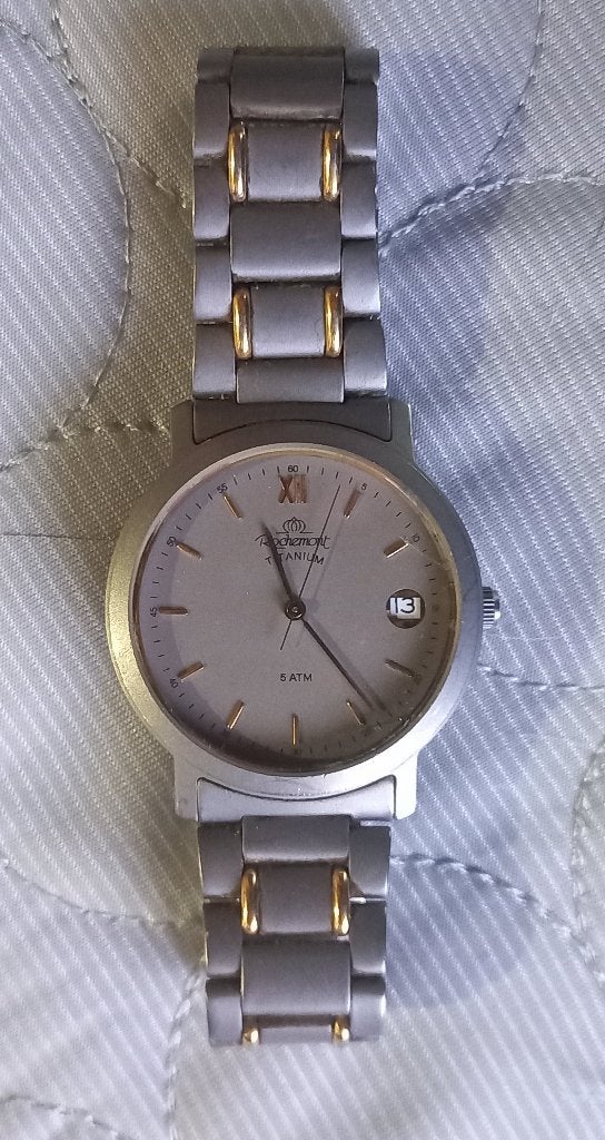 Promotec Titanium Swiss Made herenhorloge - origineel, Sieraden, Tassen en Uiterlijk, Horloges | Antiek, Overige merken, Overige materialen