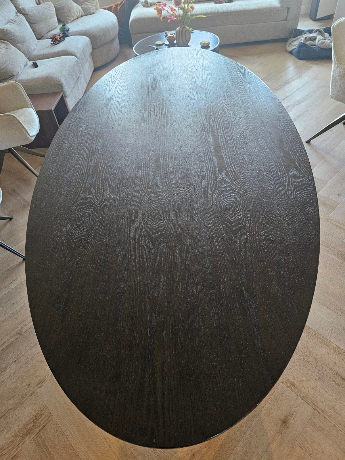Eettafel Richmond luxor, Ophalen of Verzenden, Rond, 200 cm of meer, 100 tot 150 cm