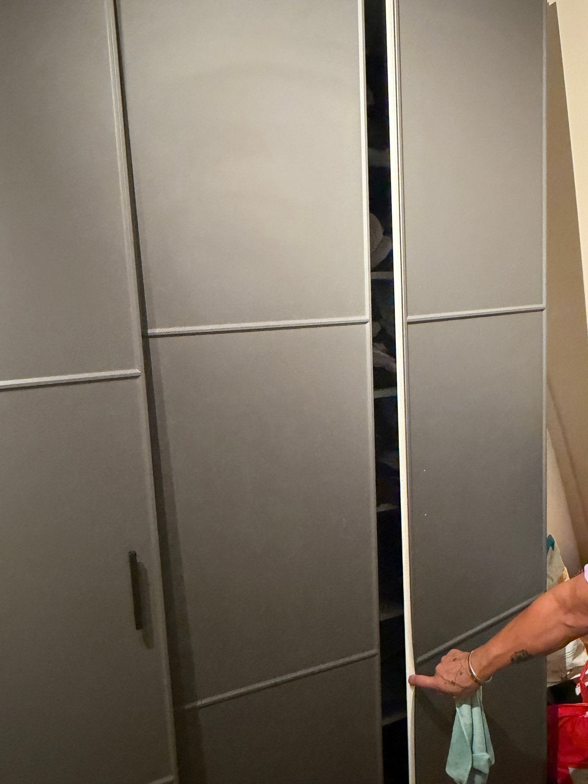 6 stuks Ikea PAX deuren grijs 50x236, Ophalen, Overige materialen, Gebruikt, 100 tot 150 cm