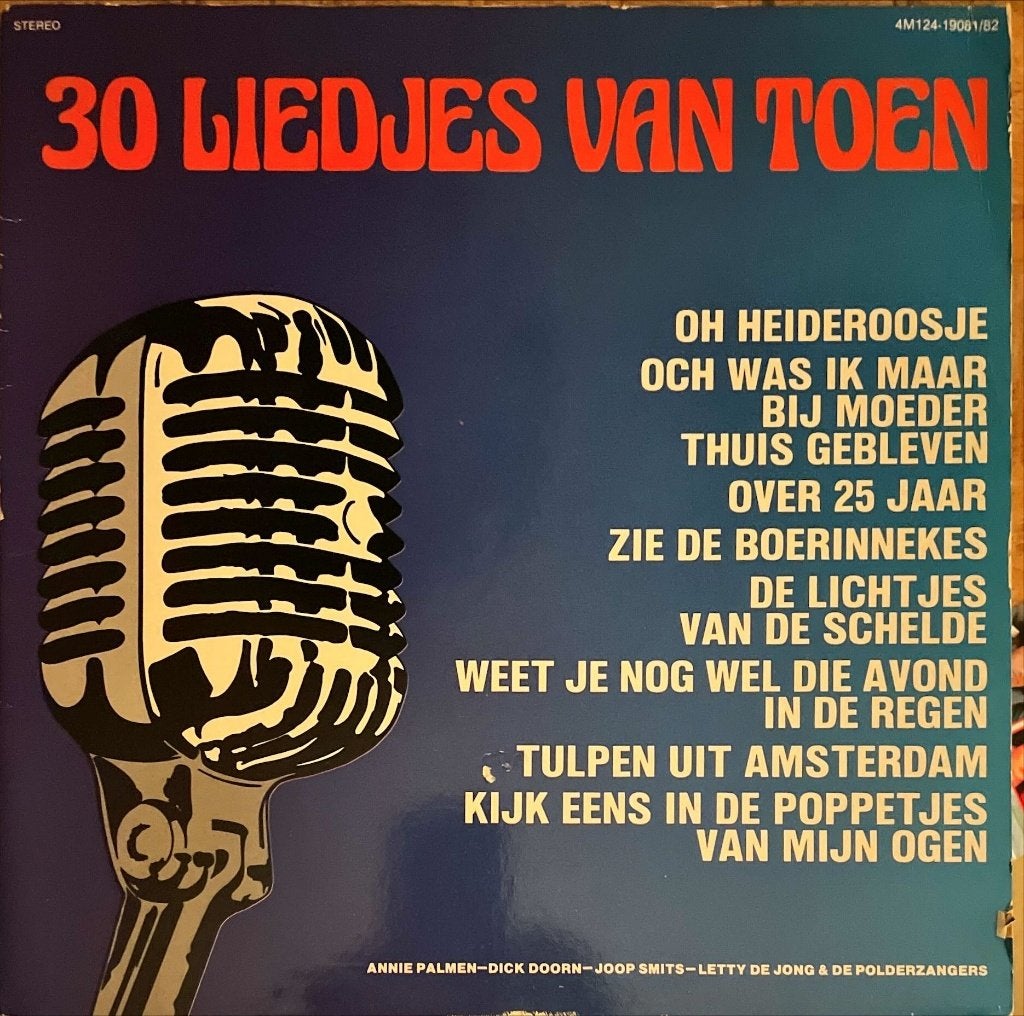 30 Liedjes Van Toen, LP, Gebruikt, Ophalen of Verzenden, 12 inch