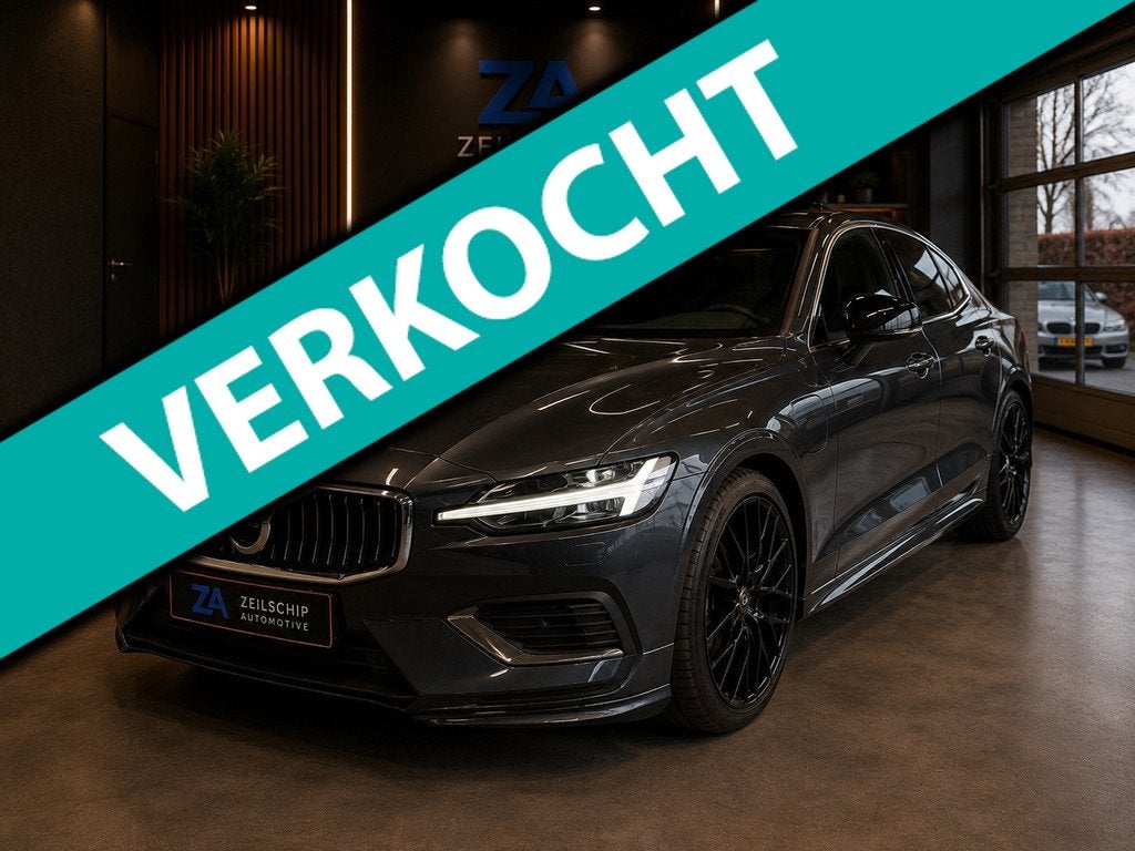 Volvo S60 2.0 T8 AWD Twin Engine R-Design Pano|Leer|B&W|Came, Auto's, Volvo, Automaat, Skiluik, 4 cilinders, S60
