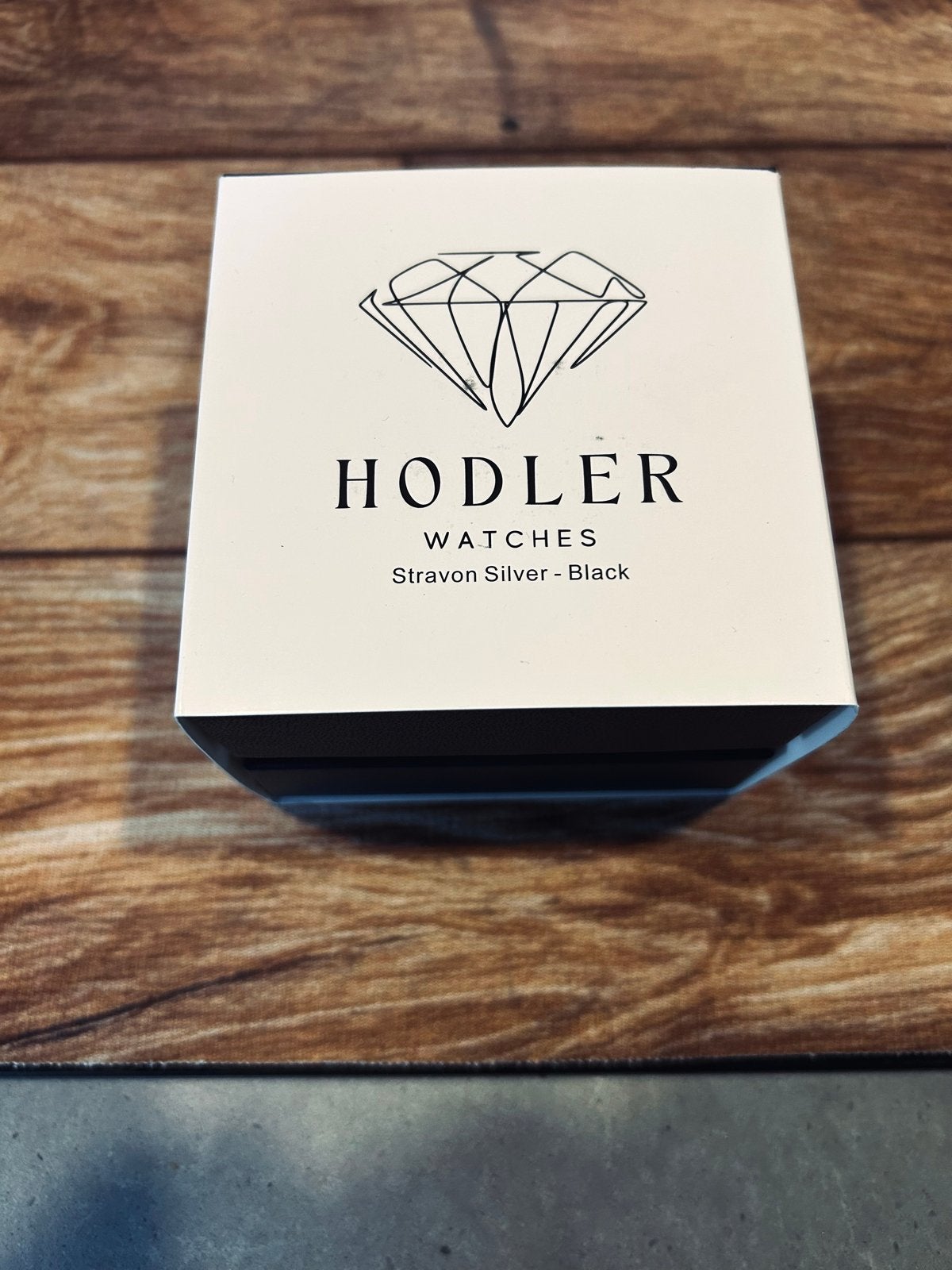 Hodler Watches Stravon Silver - Black Polshorloge Nieuw, Staal, Polshorloge, Nieuw, Ophalen