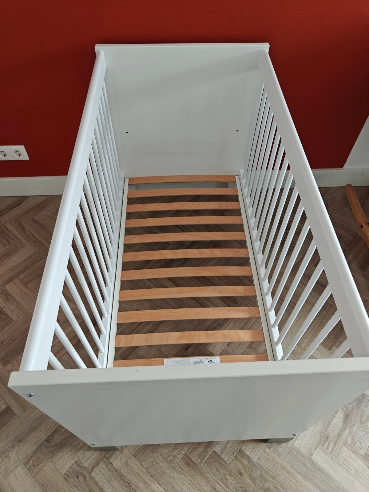 Ledikant met commode en matras - verstelbaar, Ophalen, Gebruikt, Ledikant