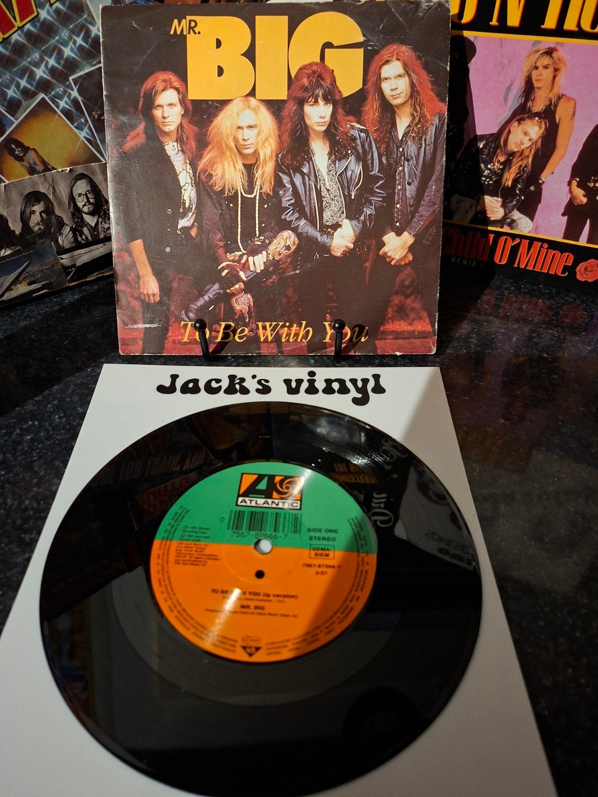 Mr. Big - To Be With You (7 inch vinyl single) 1991, Gebruikt, Hard Rock, 7 inch, Ophalen of Verzenden