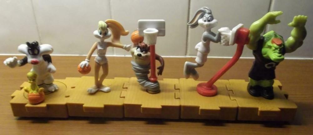 Looney Tunes, 5 actiefiguren, Ophalen, Looney Tunes, Zo goed als nieuw, Beeldje of Figuurtje