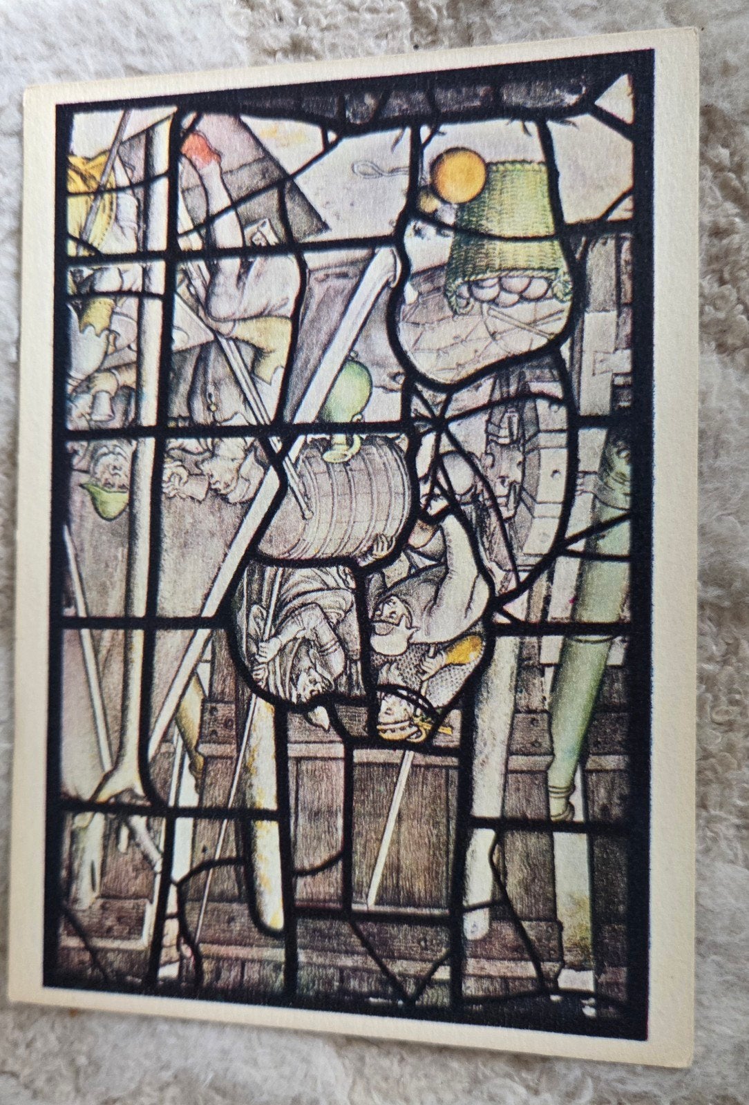 Ansichtkaart: Bierdrinkende soldaten, Dirk Crabeth, 1571, Verzamelen, Verzenden, 1980 tot heden, Ongelopen, Cultuur en Media