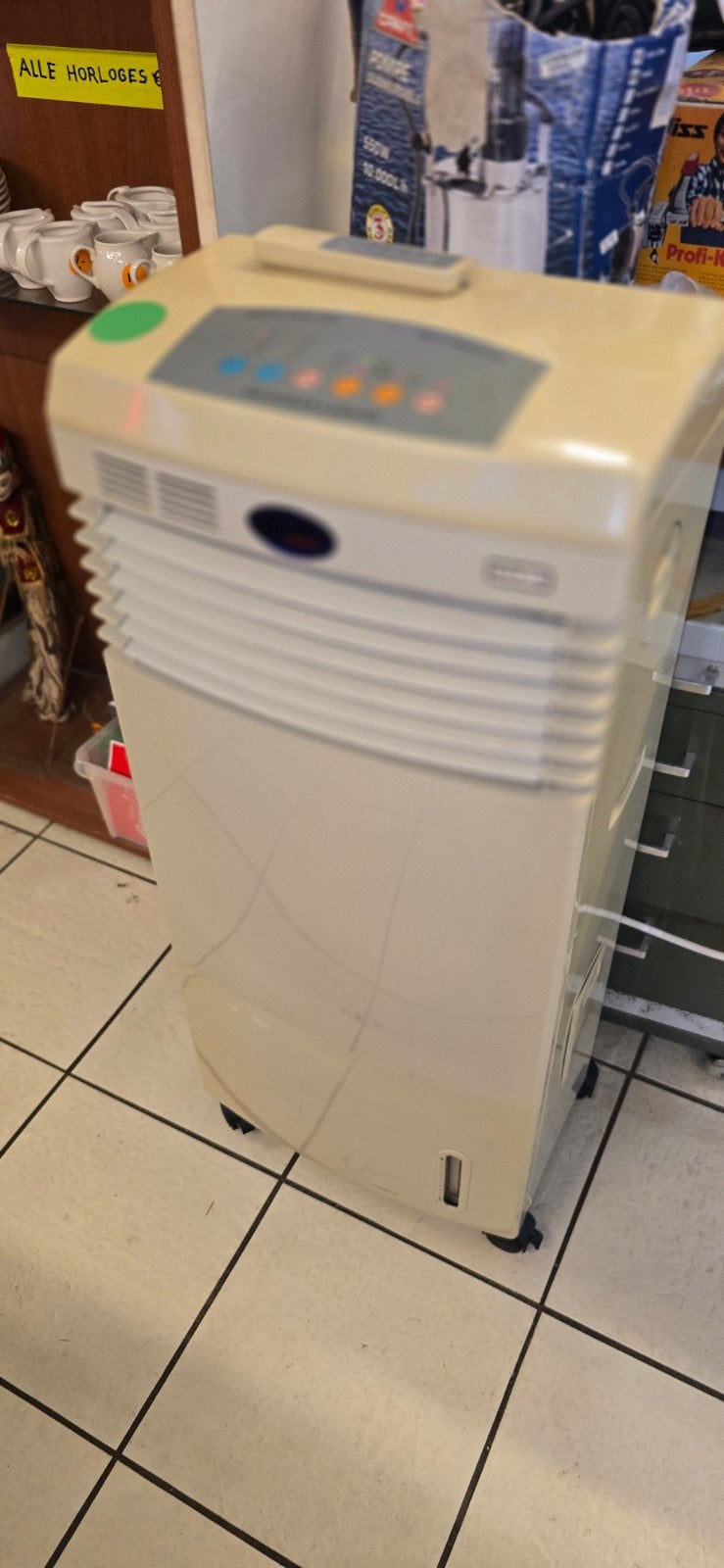 Mobile verrijdbare airco, Ophalen, Gebruikt, Minder dan 60 m³, 3 snelheden of meer