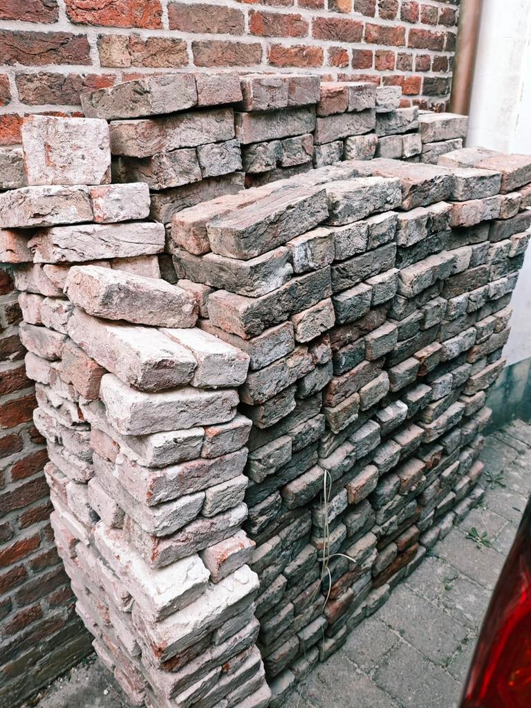 500 bakstenen handformaat 18 op 8.5 cm, Doe-het-zelf en Verbouw, Metselstenen, Ophalen, Gebruikt, Bakstenen