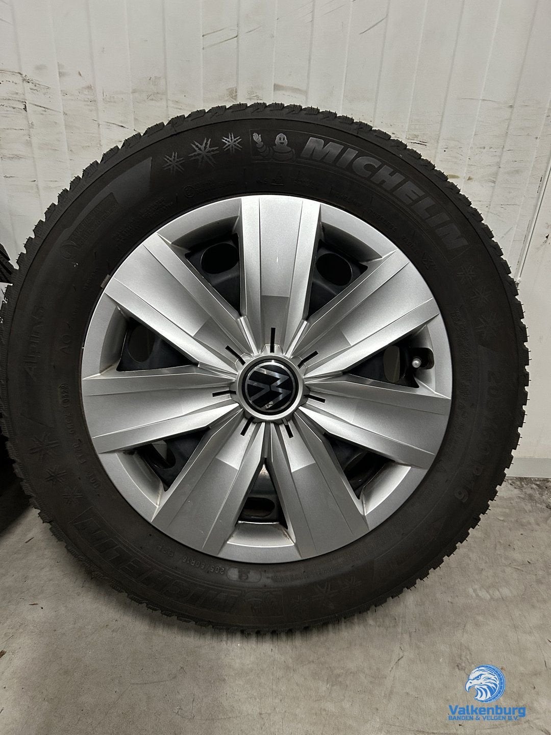 8mm! Originele VW Passat T-Roc Audi Q2 Skoda Karoq 16 inch s, Gebruikt, -, Banden en Velgen, -
