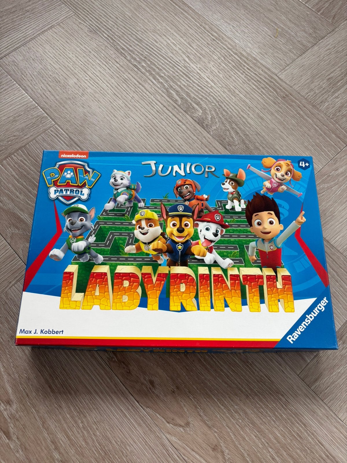 Paw Patrol junior Labyrinth in nieuwstaat, Een of twee spelers, Ophalen, Zo goed als nieuw