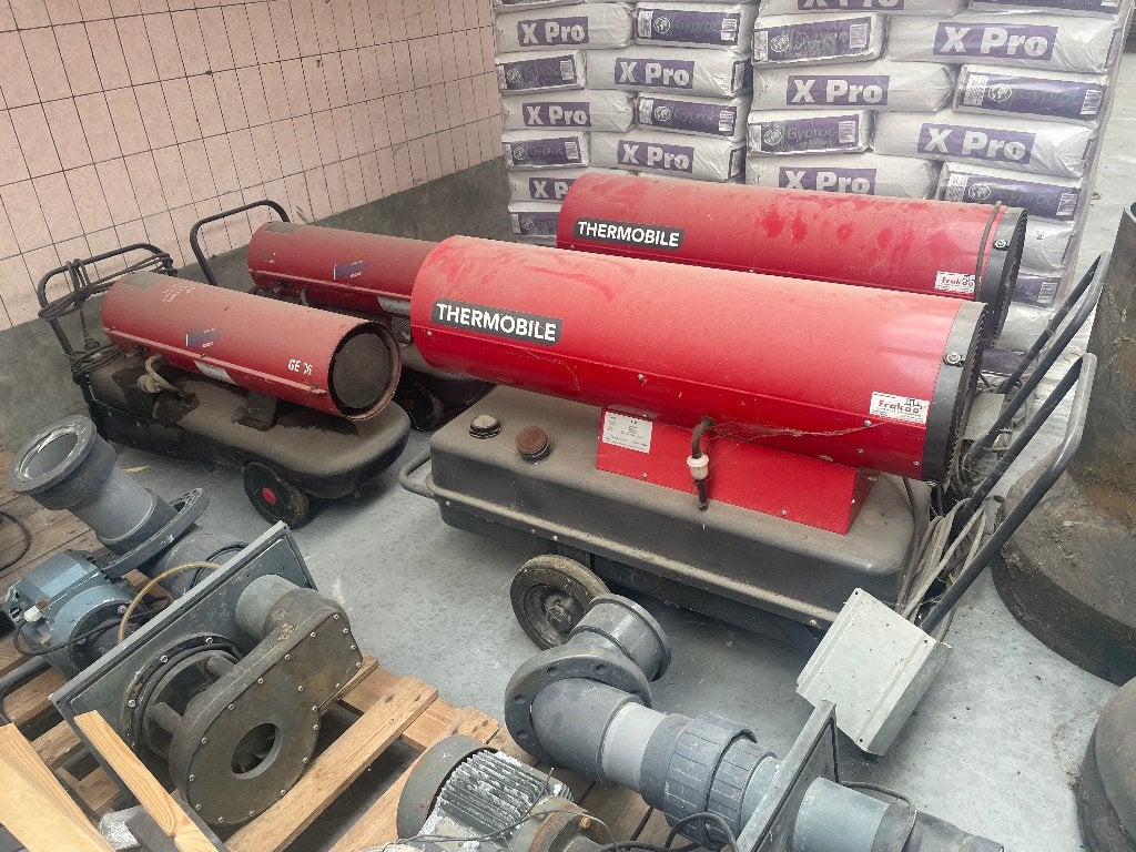 Heteluchtkanon heteluchtverwarming 4x, Ophalen, 30 tot 80 cm, Kachel, Minder dan 60 cm