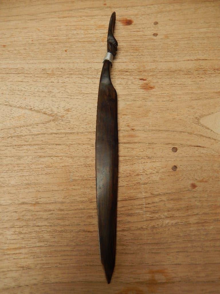 African style briefopener, Verzamelen, Ophalen of Verzenden, Zo goed als nieuw, Overige typen