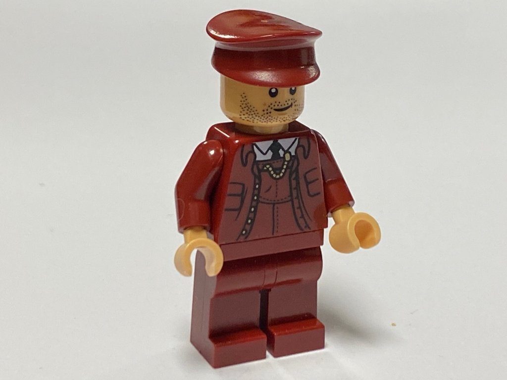 Lego nieuwe Minifiguur hp377 Trein Conducteur, Compleet, Lego, Ophalen of Verzenden, Minifiguur