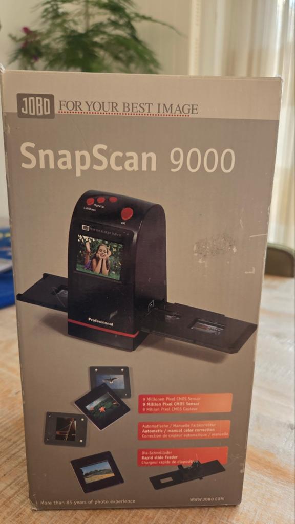 Jobo SnapScan 9000 Diascanner - Zo goed als nieuw, Diascanner, MacOS, Ophalen of Verzenden, Zo goed als nieuw