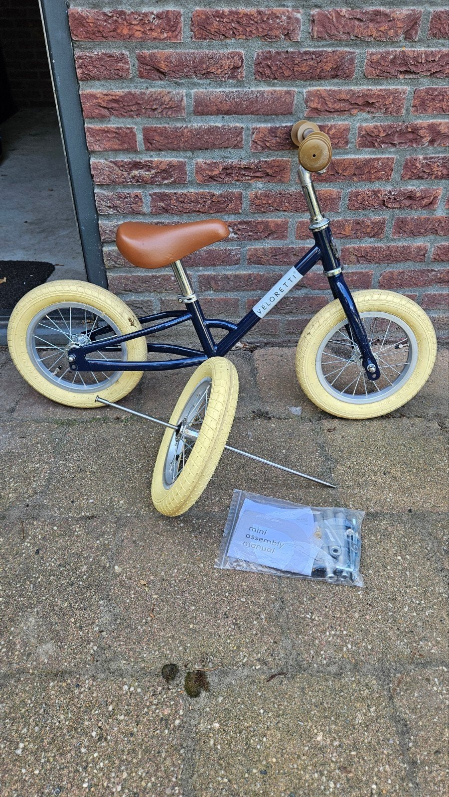 Veloretti 2-in-1 Loopfiets en Driewieler