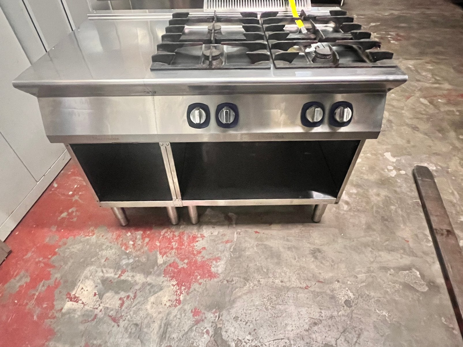 Electrolux Professional 4-pits gasfornuis – horeca – RVS, Ophalen, Zo goed als nieuw