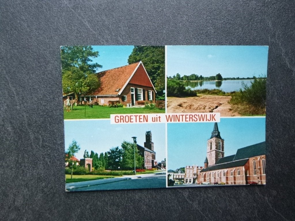 Winterswijk, kerk 1970, Verzenden, 1960 tot 1980, Gelopen, Gelderland