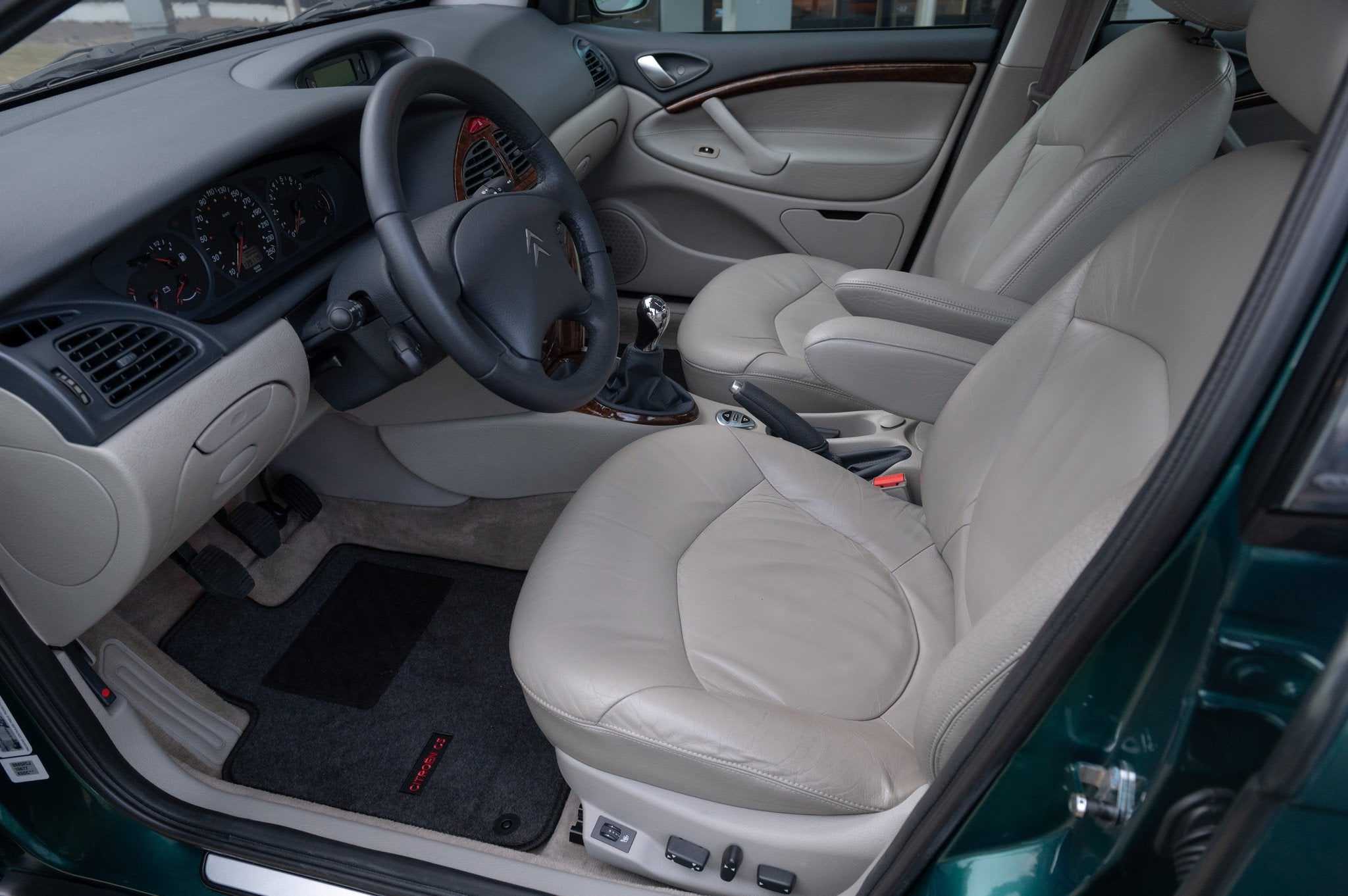 Citroën C5 3.0 V6 EXCLUSIVE (bj 2001), Lederen bekleding, Gebruikt, Overige kleuren, Leder