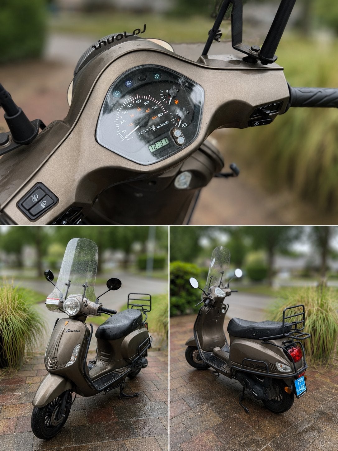 Zo goed als nieuwe scooter - Slechts 2300 km! LA SOURIS, Ophalen, Zo goed als nieuw, Benzine, Overige merken