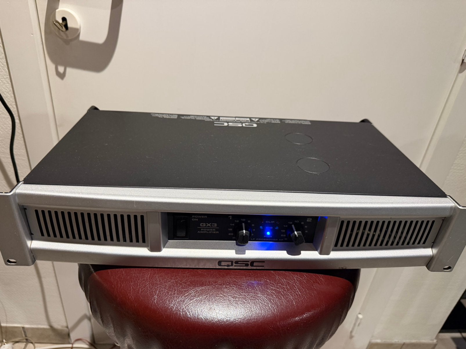 QSC GX3 professionele eindversterker, Ophalen of Verzenden, Zo goed als nieuw, Audio