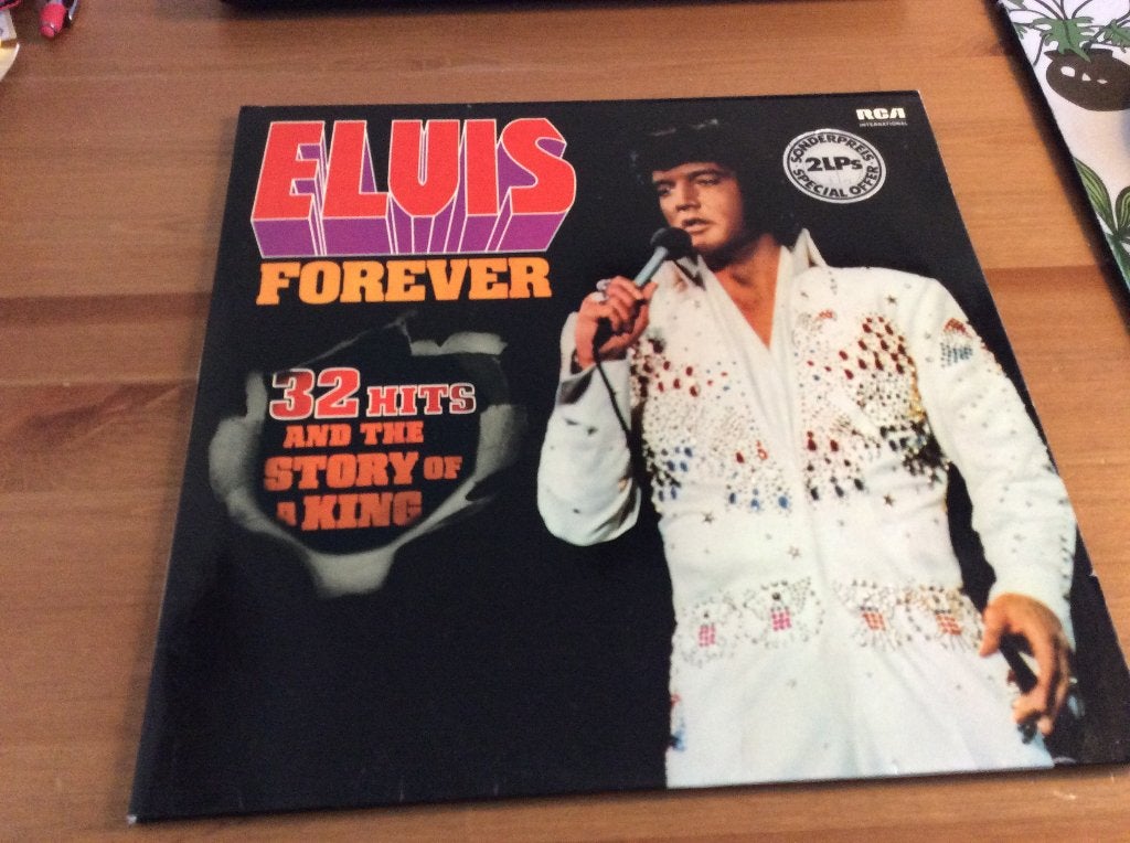 Elvis forever vinyl dubbel album pjl2 8024. 1974, Gebruikt, Ophalen of Verzenden, 12 inch, Poprock