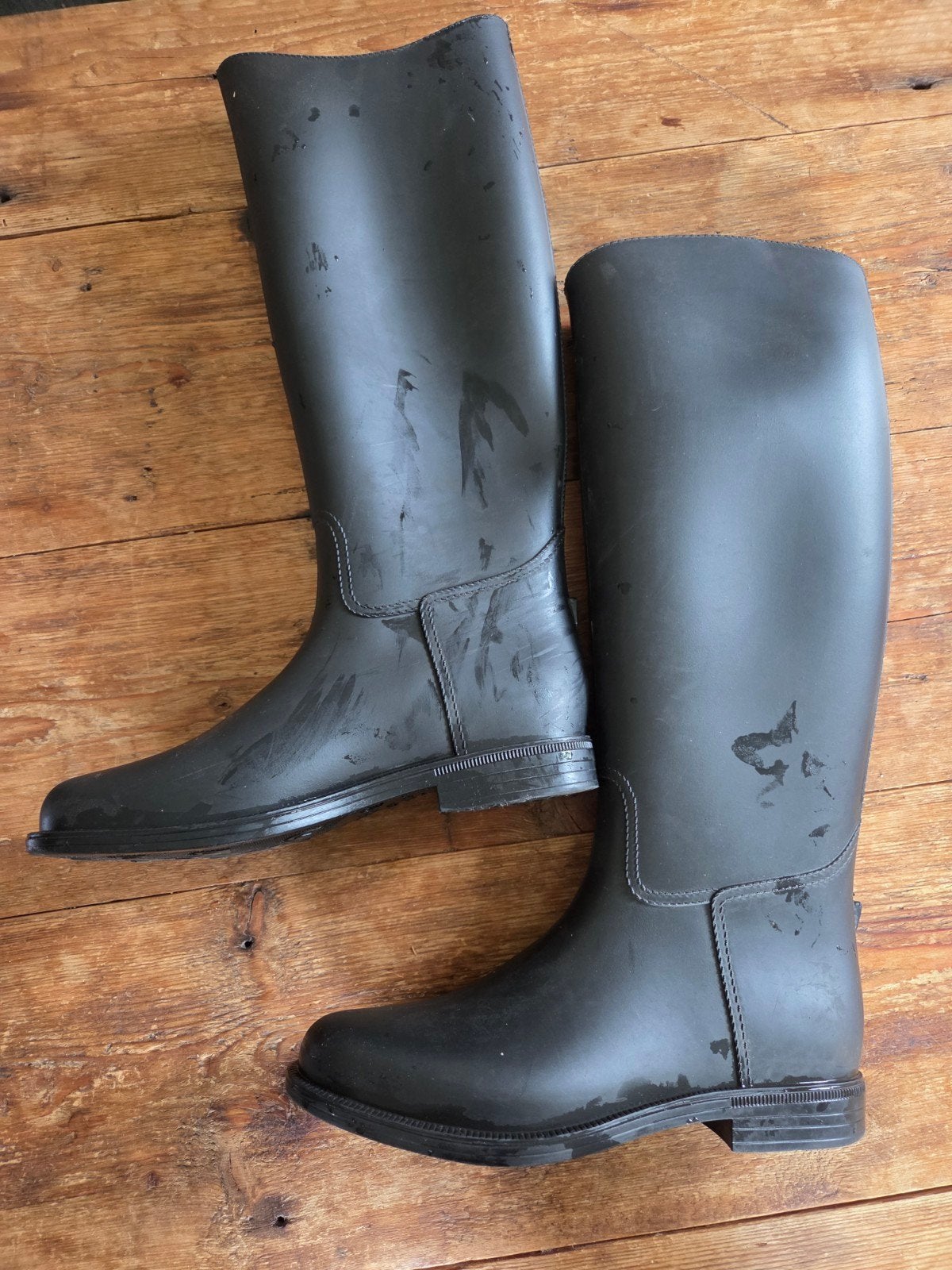 Paardrijlaarzen rubber mt 38, Dieren en Toebehoren, Ophalen of Verzenden, Zo goed als nieuw, Recreatie