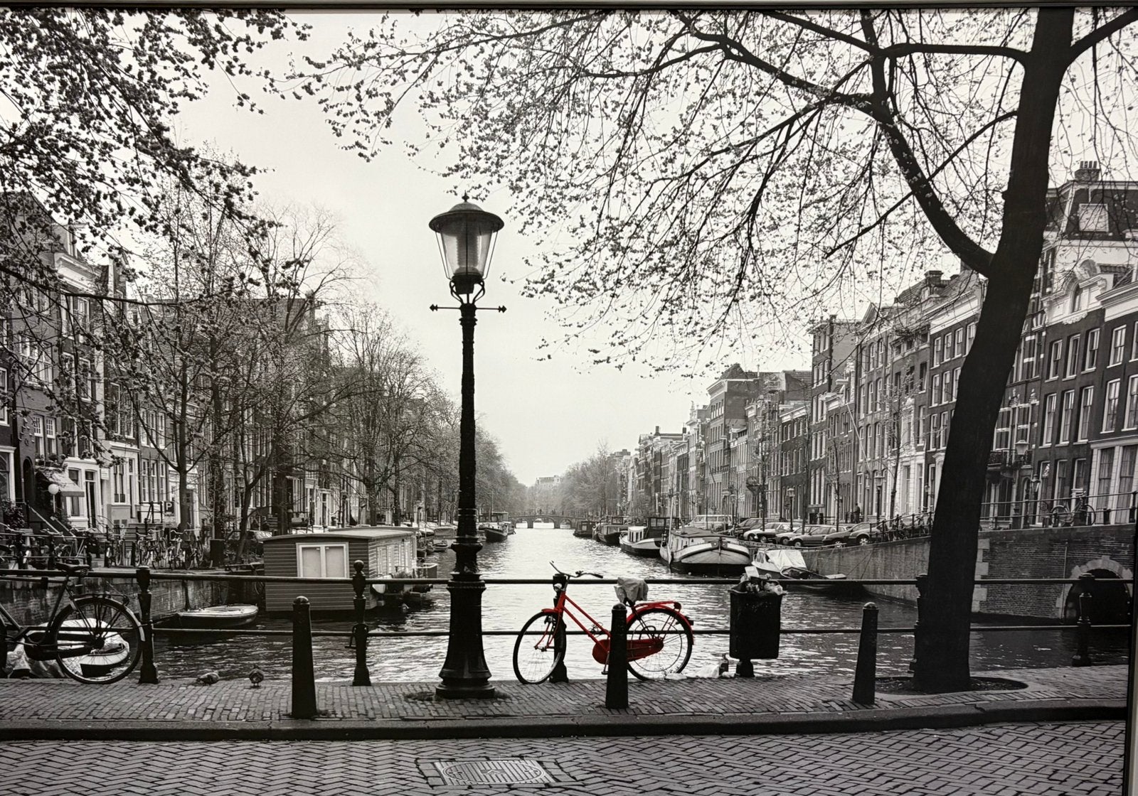 Iconische IKEA VILSHULT Amsterdam Poster XXL (140x100 cm), Verzamelen, Ophalen, 1980 tot heden, Zo goed als nieuw, Overige onderwerpen