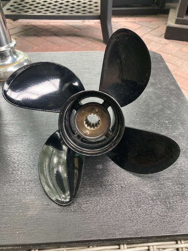 Mercury 4 blads schroef propeller 30-60PK, Watersport en Boten, Ophalen of Verzenden, Zo goed als nieuw, Motor en Techniek