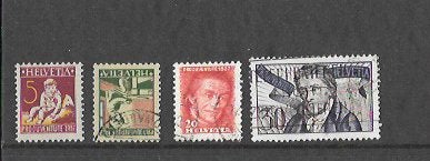 1927 Complete serie Pro Juventute Postzegels 1927, Postzegels en Munten, Ophalen of Verzenden, Gestempeld
