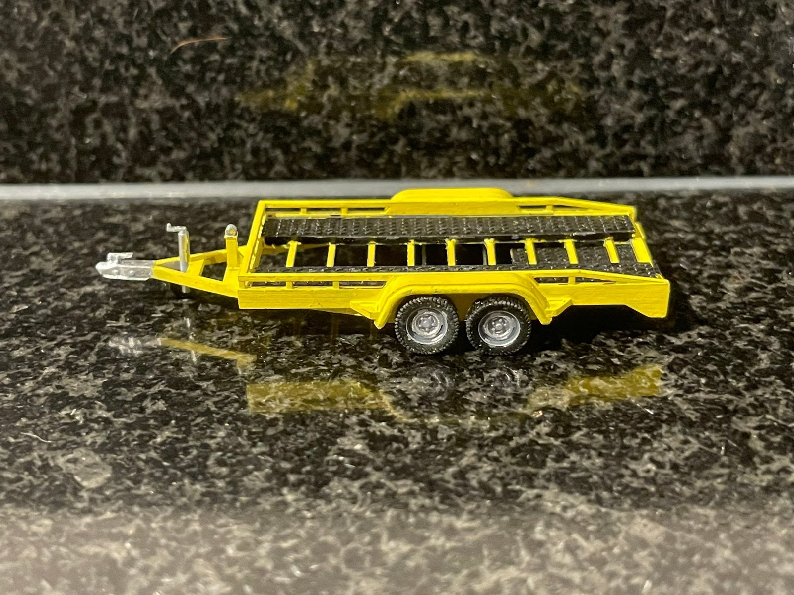 Resin bouwpakket auto ambulance trailer aanhangwagen 1:87 H0, Verzenden, Nieuw