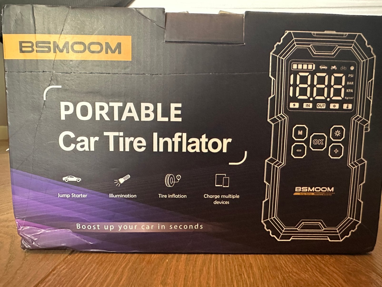 Bsmoom jumpstarter voor auto, Ophalen, Nieuw