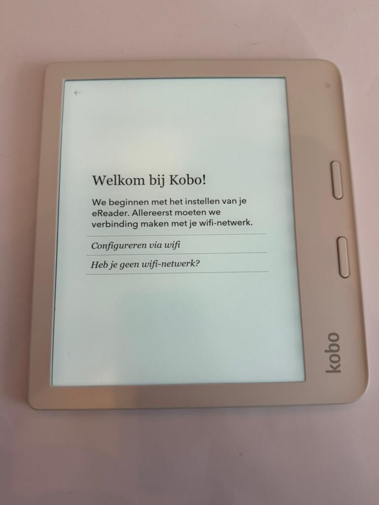Kobo Libra 2 Wit 32GB E-reader|  Zeer Netjes, Computers en Software, Verzenden, Kobo, Kobo, Zo goed als nieuw