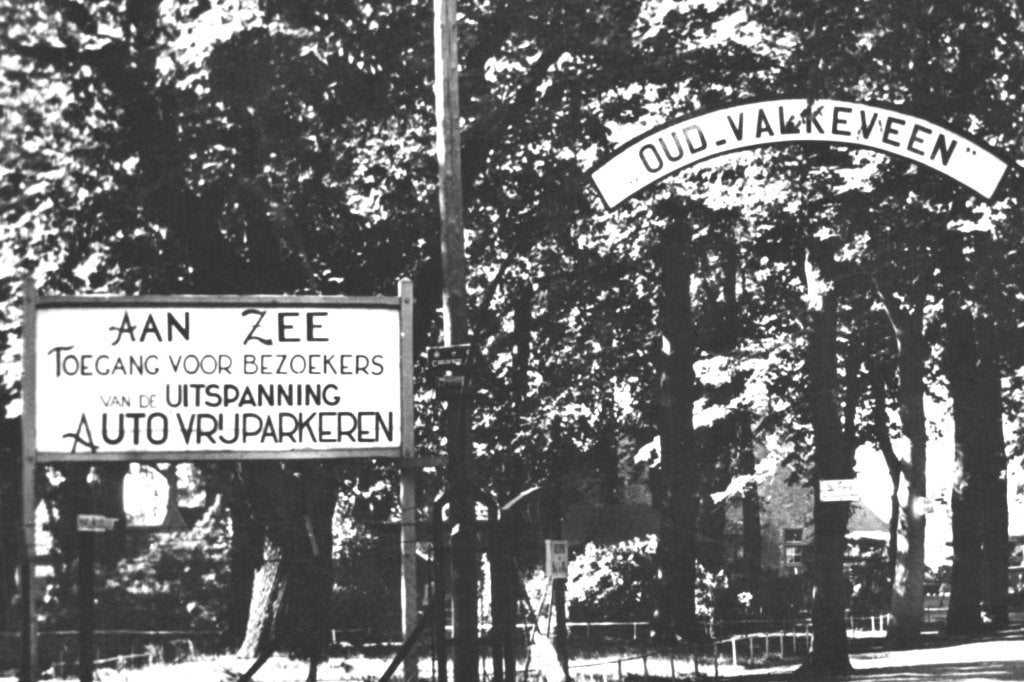 968270	Naarden	oud Valkeveen	Entree	1950	Gelopen, Ophalen of Verzenden, 1940 tot 1960, Gelopen, Noord-Holland