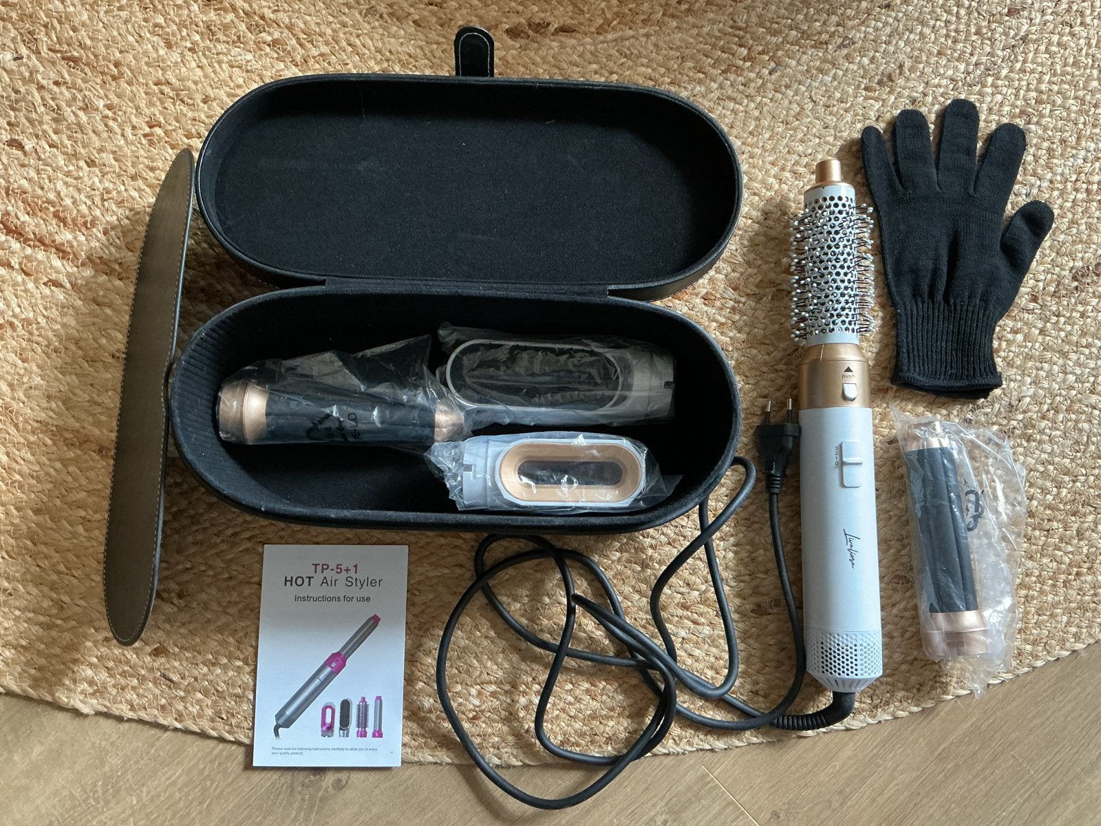 Livaliora 5-in-1 Hot Air Styler - Complete Set, Ophalen, Zo goed als nieuw, Haarverzorging