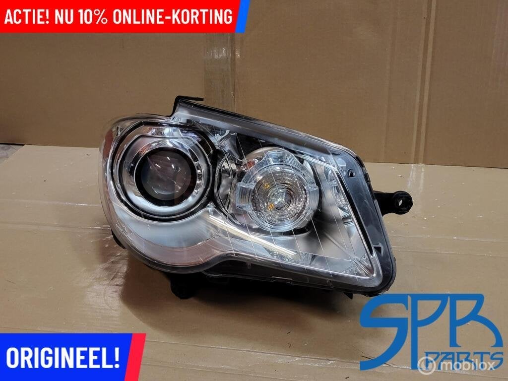 VW TOURAN II 1T1 Koplamp RECHTS XENON 1T1941752A FACELIFT OR, Gebruikt, VOLKSWAGEN, Volkswagen, Ophalen of Verzenden