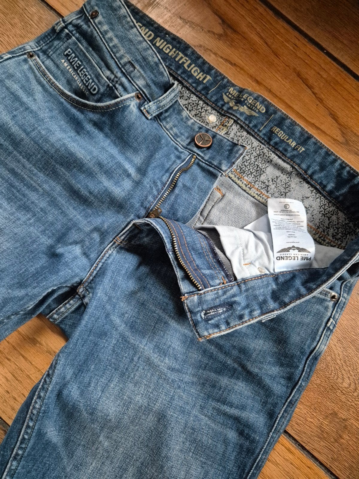 Pme Legend Pall Mall jeans spijkerbroek Nightflight 31/34, ., W32 (confectie 46) of kleiner, Zo goed als nieuw, PME Legend