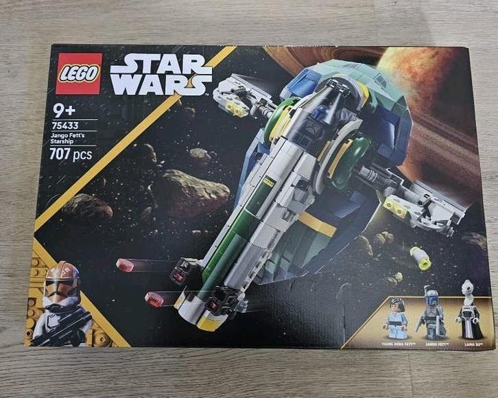 LEGO Star Wars 75433 Jango Fett's Starship – Nieuw & Geseald, Ophalen, Star Wars, Nieuw, Complete set