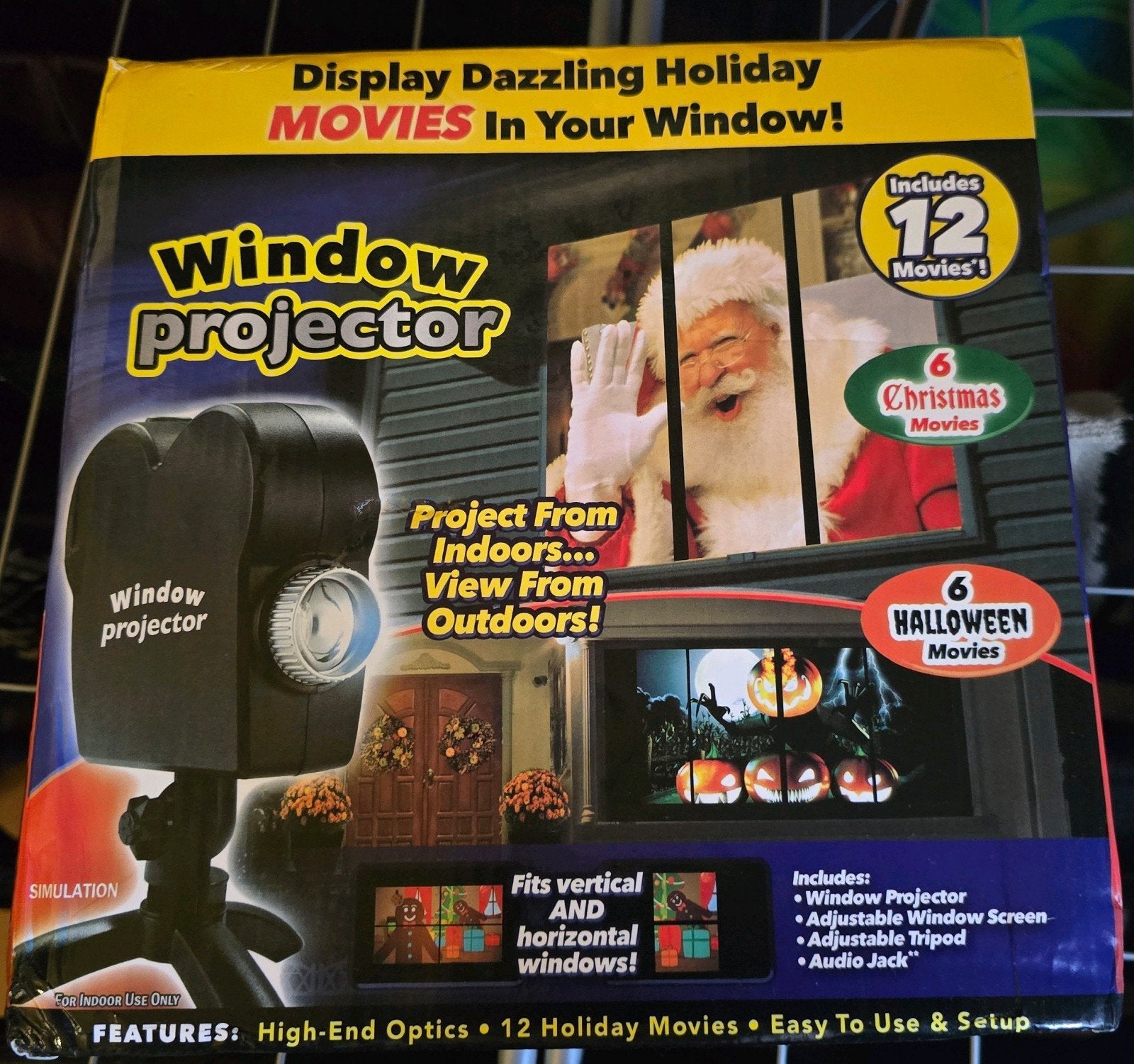 projector kerst en halloween, Ophalen of Verzenden, Zo goed als nieuw