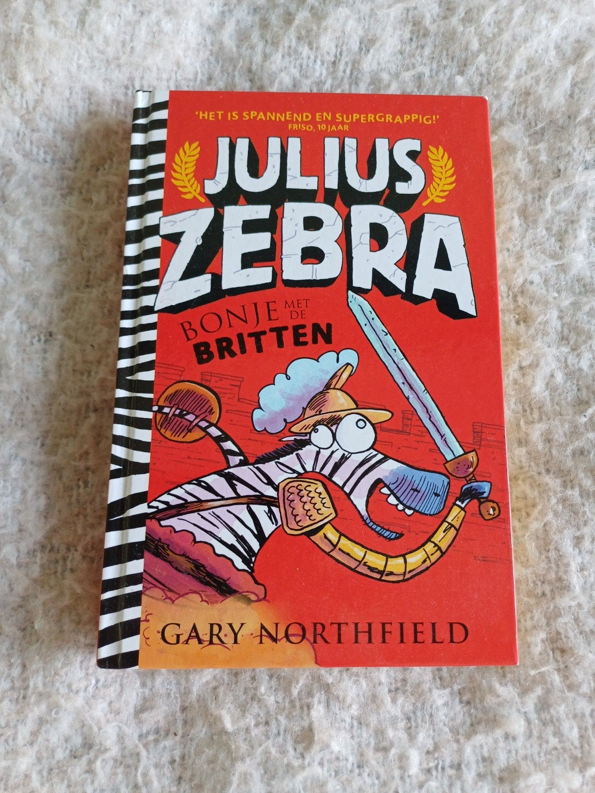 Julius Zebra: Bonje met de Britten - Gary Northfield, Ophalen of Verzenden, Zo goed als nieuw, Gary Northfield, Fictie