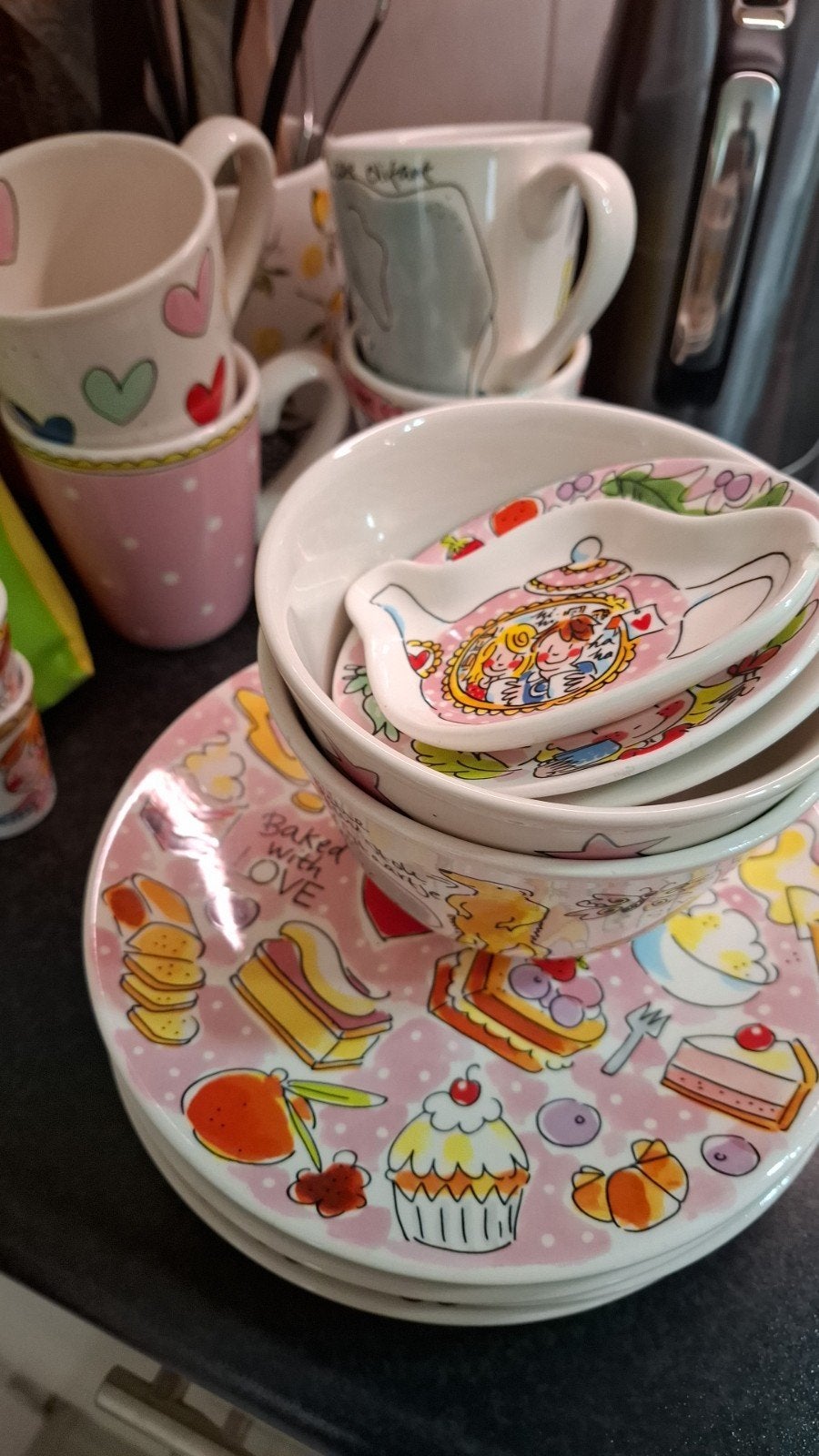 Blond Amsterdam Servies: Borden, Kommen, Mokken & Meer, Ophalen, Gebruikt, Keramiek, Bord(en)